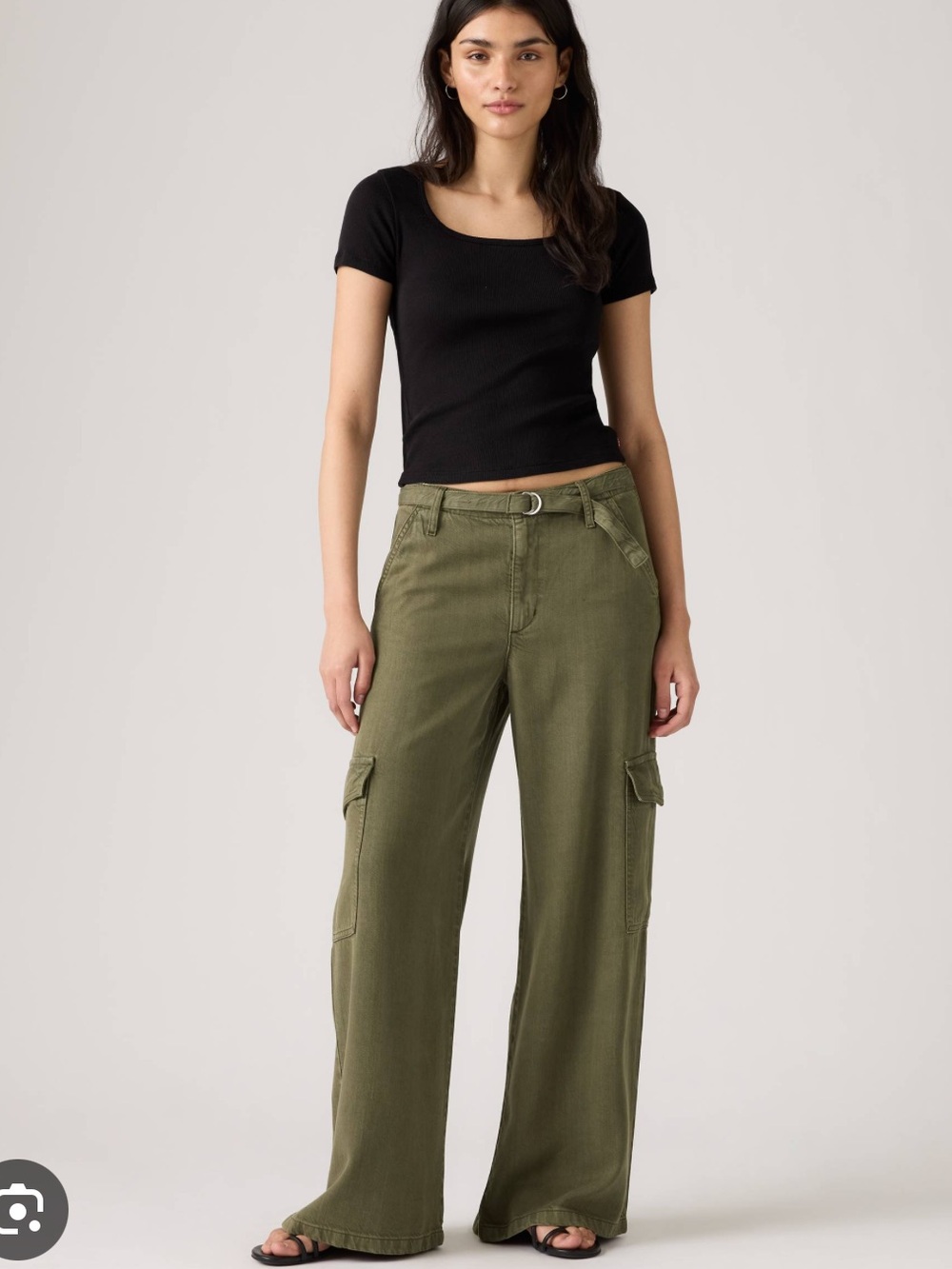 Levi’s baggy dad cargo size 30